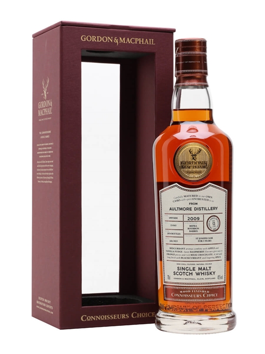 Aultmore 2009 / St Joseph Wine Finish / Connoisseurs Choice Speyside Whisky - Bourbon Review