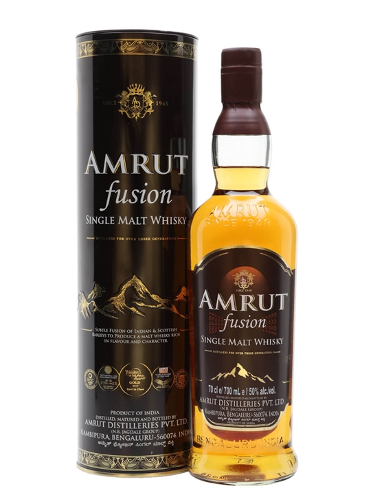 Amrut Fusion Indian Single Malt Whisky - Single Malt Review