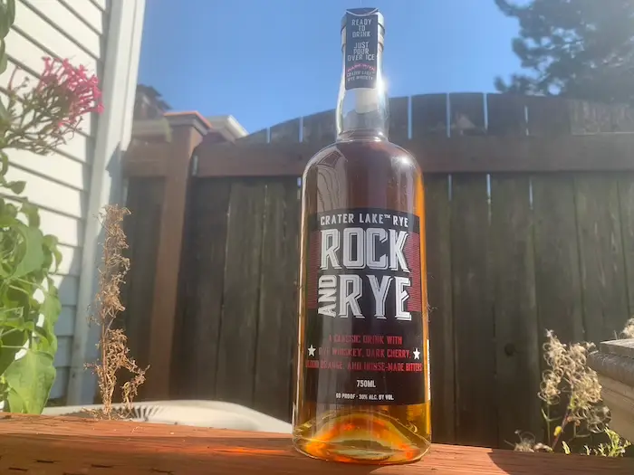 Whiskey Review: Crater Lake Rye Rock and Rye - Rye Review