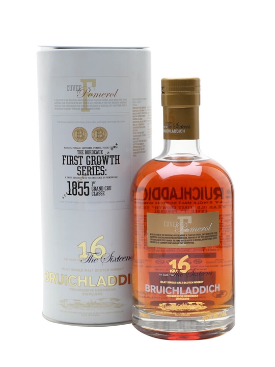 Bruichladdich 16 Year Old First Growth 'Cuvee F' Pomerol Islay Whisky - Islay Review
