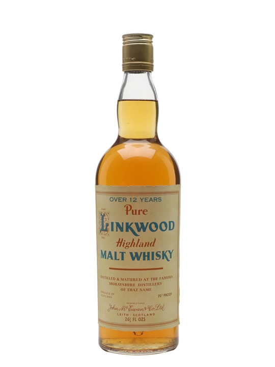 Linkwood Over 12 Year Old / Bot.1960s Speyside Whisky - Speyside Review