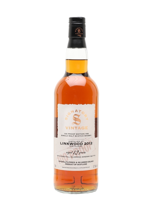 Linkwood 2012 / 12 Year Old / Signatory 100 Proof Edition 68 Speyside Whisky - Speyside Review