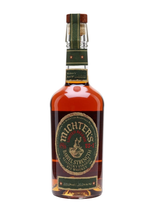 Michter's US*1 Barrel Strength Rye (54.8%) - Rye Review