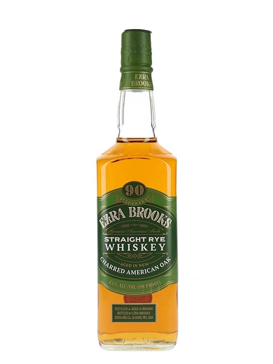 Ezra Brooks Straight Rye Indiana Straight Rye Whiskey - Rye Review