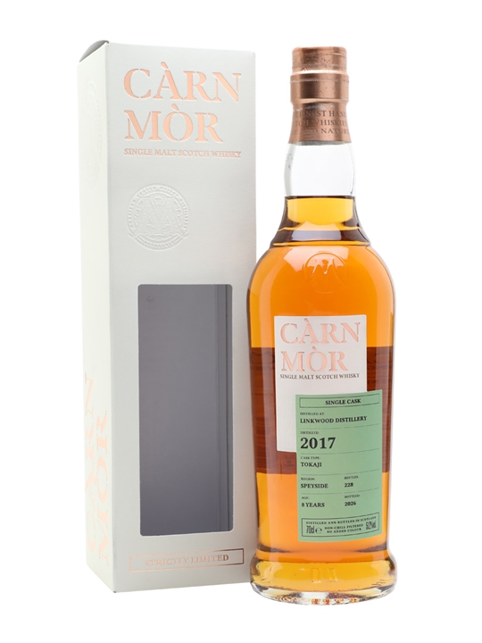 Linkwood 2017 / 8 Year Old / Carn Mor Speyside Whisky - Single Malt Review