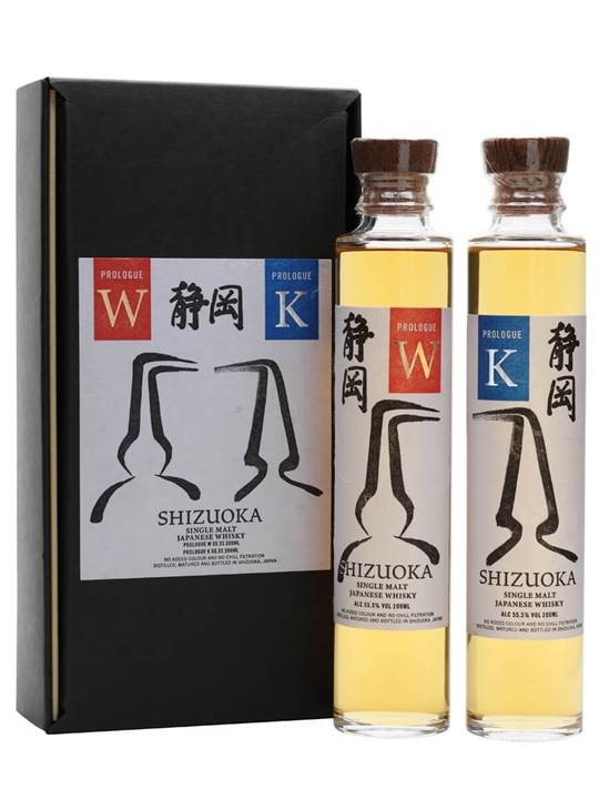 Shizuoka Single Malt Prologue K and Prologue W / 2x20cl Single Whisky - Single Malt Review