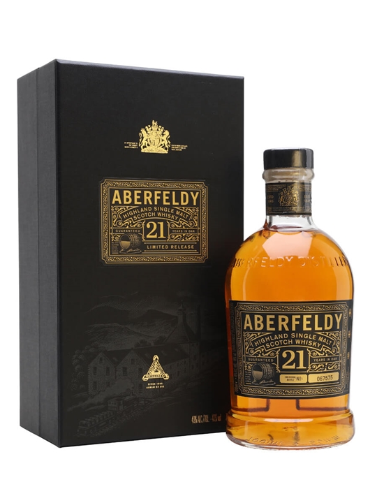 Aberfeldy 21 Year Old Highland Single Malt Scotch Whisky - Single Malt Review