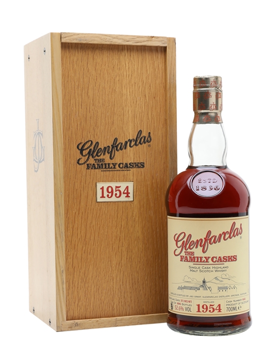 Glenfarclas 1954 / Sherry Cask / The Family Casks #444 Speyside Whisky - Speyside Review