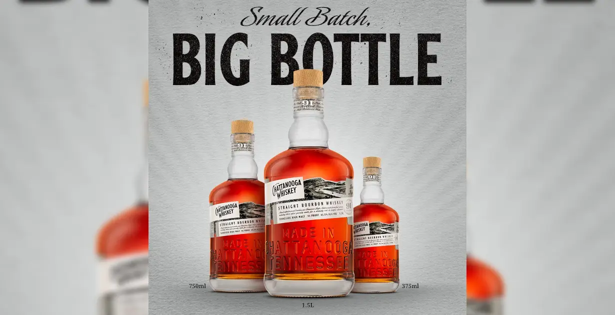 Chattanooga Whiskey 91 Launches 1.5 Liter Bottle - American Review