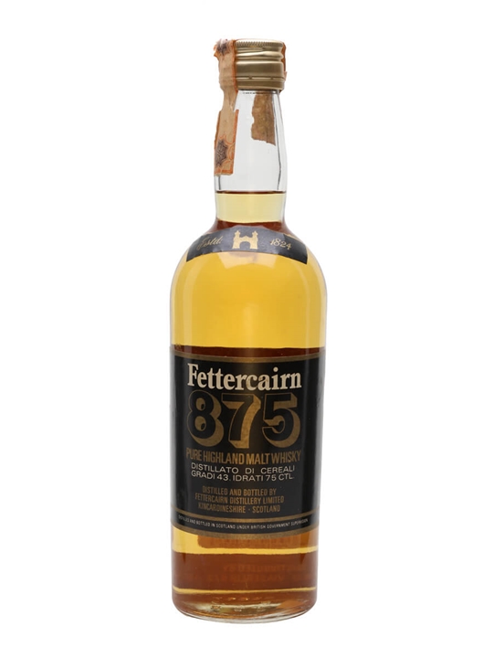 Fettercairn 875 / 8 Year Old / Bot.1970s Highland Whisky - Highland Review
