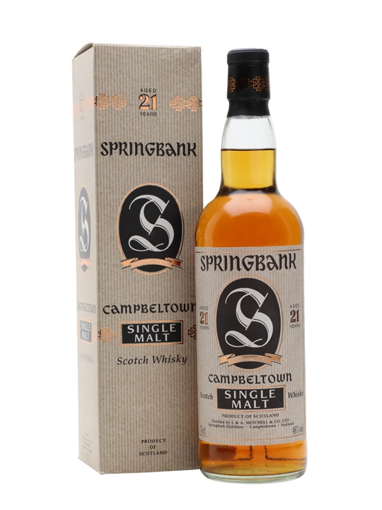 Springbank 21 Year Old / Bot.1990s Campbeltown Whisky - Campbeltown Review