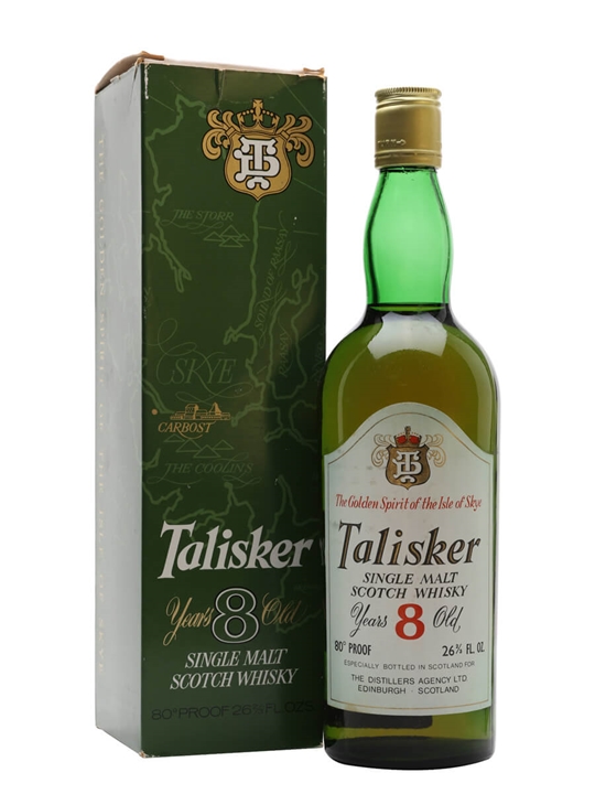 Talisker 8 Year Old / Bot.1970s Island Single Malt Scotch Whisky - Single Malt Review