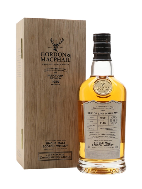 Isle of Jura 1989 / 33 Year Old / Cask #1580 / Connoisseurs Choice Island Whisky - Single Malt Review