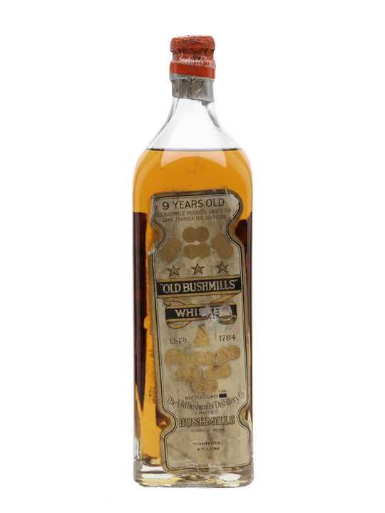 Old Bushmills 9 Year Old / Bot.1960s Blended Irish Whiskey - Irish Review
