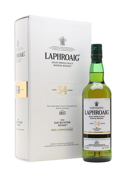 Laphroaig 1989 / 34 Year Old / The Ian Hunter Story 5 Islay Whisky - Bourbon Review