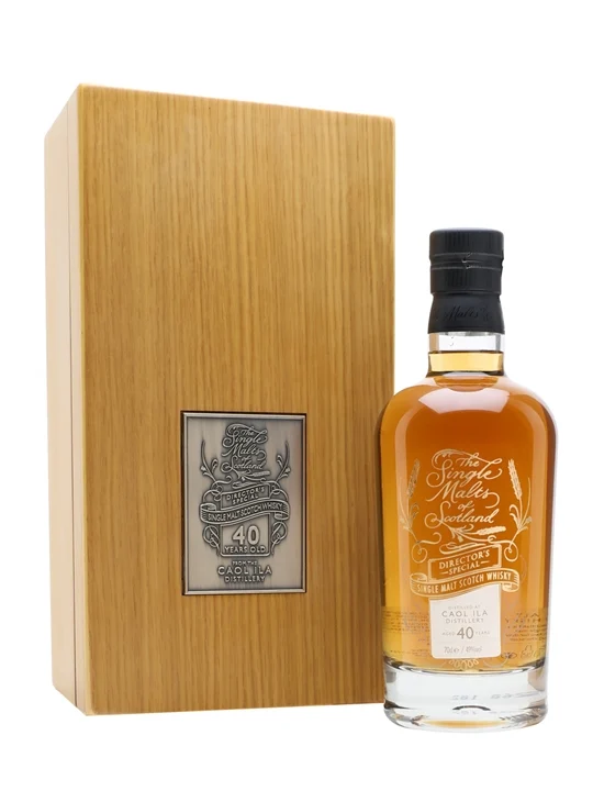 Caol Ila 40 Year Old / Single Malts of Scotland Director's Special Islay Whisky - Single Malt Review