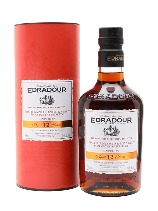 Edradour 12 Year Old / Sherry Cask Strength / Batch 7 Highland Whisky - Highland Review