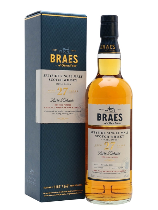 Braes of Glenlivet 27 Year Old / Secret Speyside Speyside Whisky - Single Malt Review