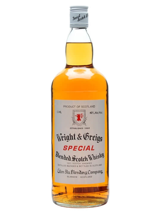 Wright & Greigs Blended Whisky / Bot.1980s / Large Bottle Blended Whisky - Blended Review