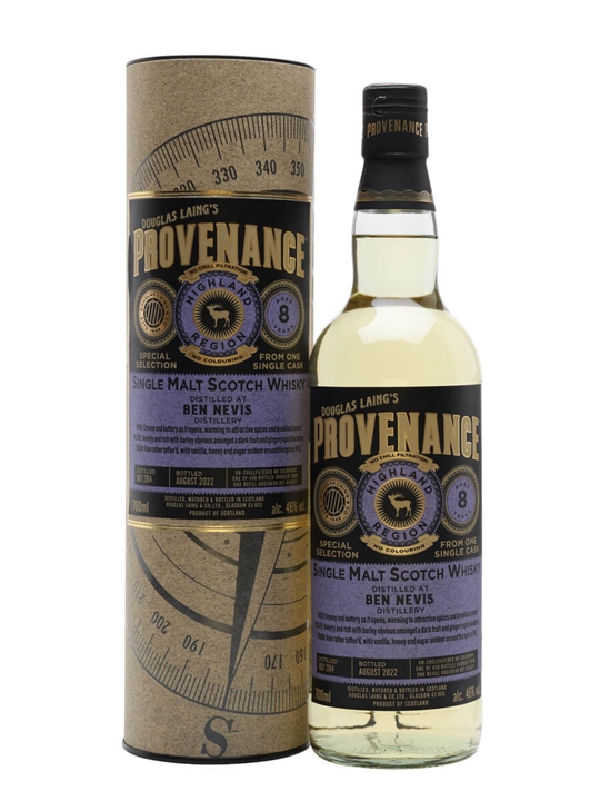Ben Nevis 2014 / 8 Year Old / Provenance Highland Whisky - Single Malt Review