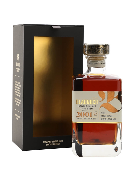 Bladnoch 2001 / 22 Year Old / Canasta Cream Sherry Cask Lowland Whisky - Lowland Review