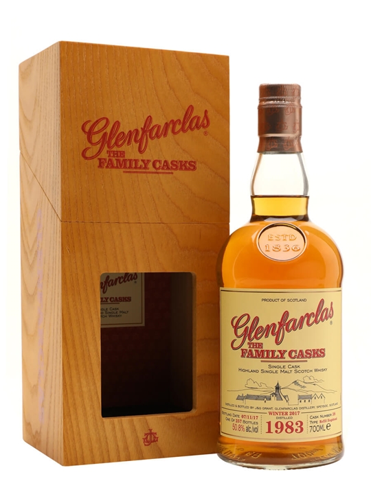 Glenfarclas 1983 / Family Casks / Cask #38 / Winter 2017 Release Speyside Whisky - Speyside Review