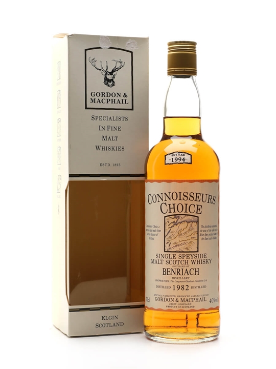 Benriach 1982 / Bot.1994 / Connoisseurs Choice Speyside Whisky - Speyside Review