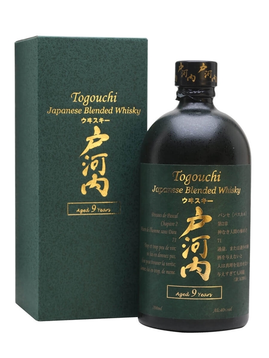 Togouchi 9 Year Old World Blended Whisky - Blended Review