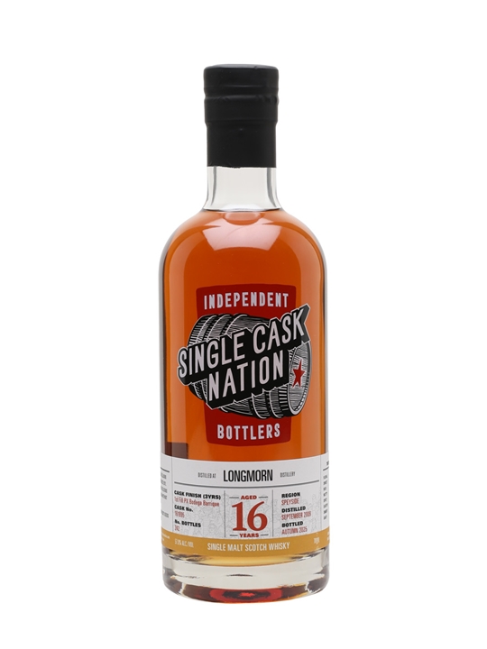 Longmorn 2009 / 16 Year Old / PX Finish Cask 161695 / Single Cask Nation Speyside Whisky - Single Malt Review