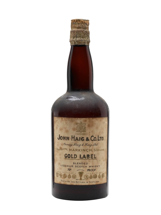 Haig's Gold Label / Cork Stopper / Bot.1940s (GEORGE VI) Blended Whisky - Blended Review
