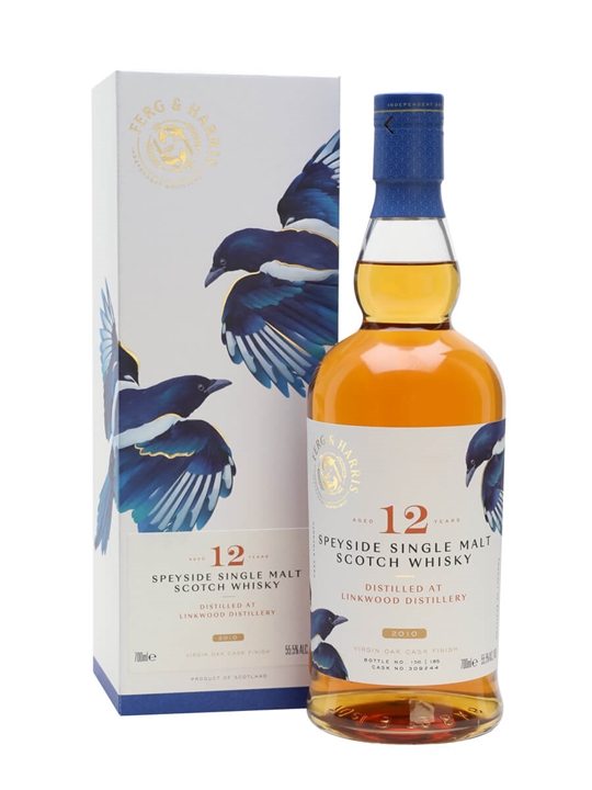 Linkwood 2010 / 12 Year Old / Virgin Oak Finish / Ferg and Harris Speyside Whisky - Speyside Review