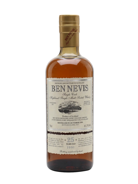 Ben Nevis 1991 / 25 Year Old Highland Single Malt Scotch Whisky - Single Malt Review