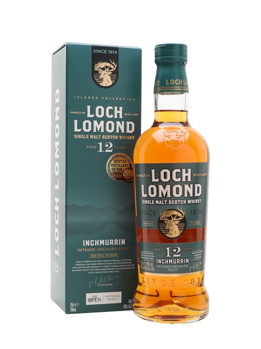 Inchmurrin 12 Year Old Highland Single Malt Scotch Whisky - Single Malt Review