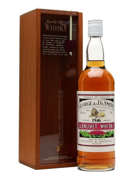 Glenlivet 1946 / Bot.2000s / Gordon & MacPhail Speyside Whisky - Speyside Review
