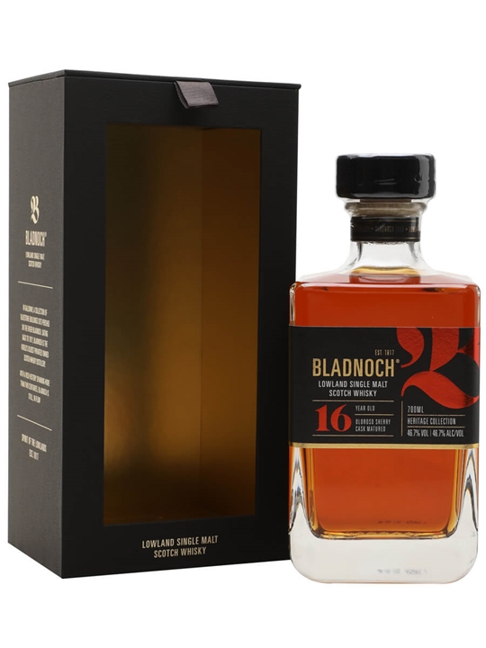 Bladnoch 16 Year Old Lowland Single Malt Scotch Whisky - Single Malt Review