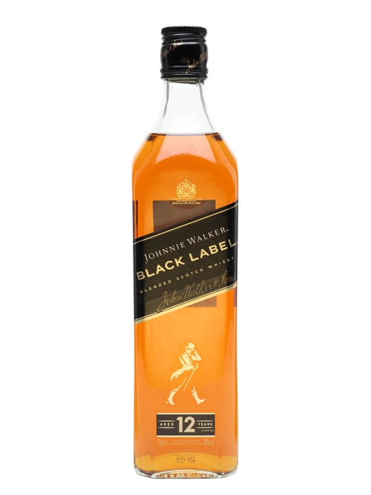 Johnnie Walker Black Label 12 Year Old Blended Scotch Whisky - Single Malt Review