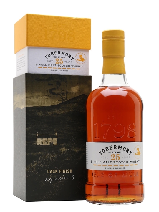 Tobermory 25 Year Old Island Single Malt Scotch Whisky - Single Malt Review