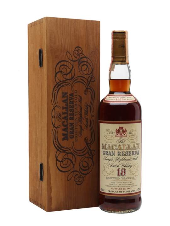Macallan 1979 / 18 Year Old / Bot.1997 / Gran Reserva Speyside Whisky - Speyside Review
