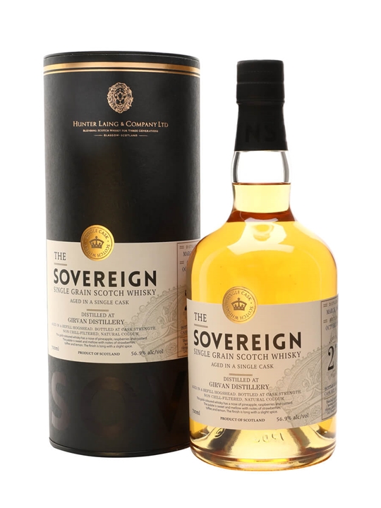 Girvan 1997 / 27 Year Old / Sovereign Single Grain Scotch Whisky - Single Grain Review