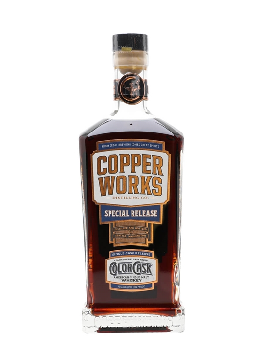 Copperworks Distilling Color Cask American Single Malt Whiskey - Single Malt Review