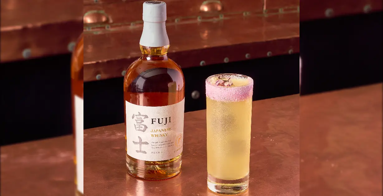 Fuji Whisky Celebrates Cherry Blossom Season With Sakura Sour Cocktail - American Review
