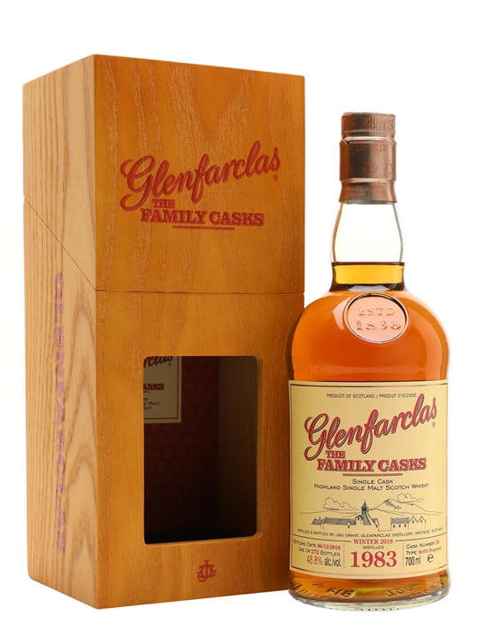 Glenfarclas 1983 / Family Casks / Cask #28 / Winter 2018 Release Speyside Whisky - Single Malt Review