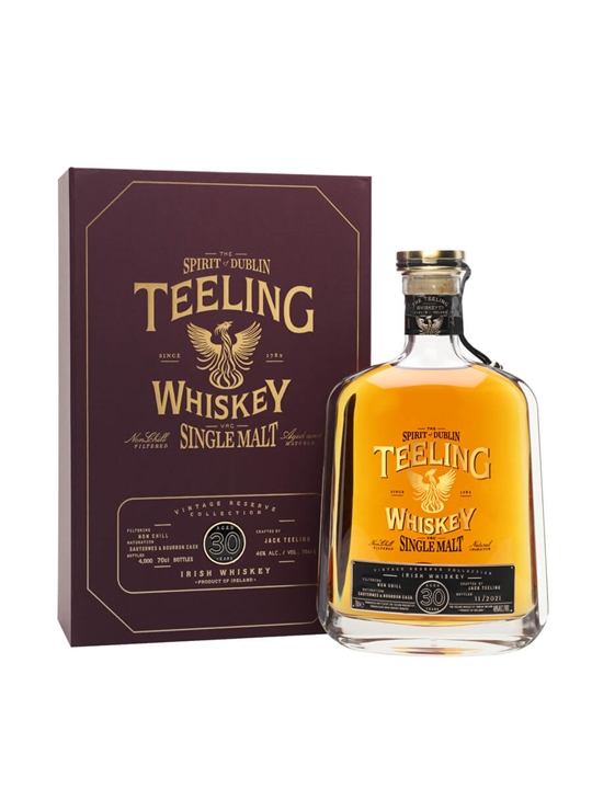 Teeling 1991 / 30 Year Old Irish Single Malt Whiskey - Single Malt Review