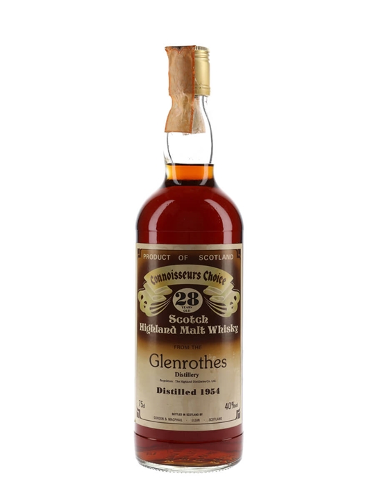 Glenrothes 1954 / 28 Year Old / Sherry Cask / Connoisseurs Choice Speyside Whisky - Speyside Review