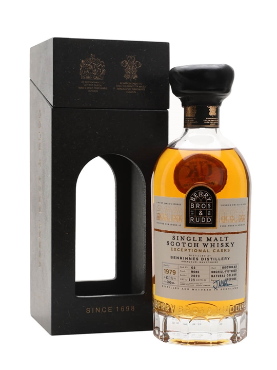 Benrinnes 1979 / Cask #62 / Berry Bros & Rudd Exceptional Cask Speyside Whisky - Speyside Review