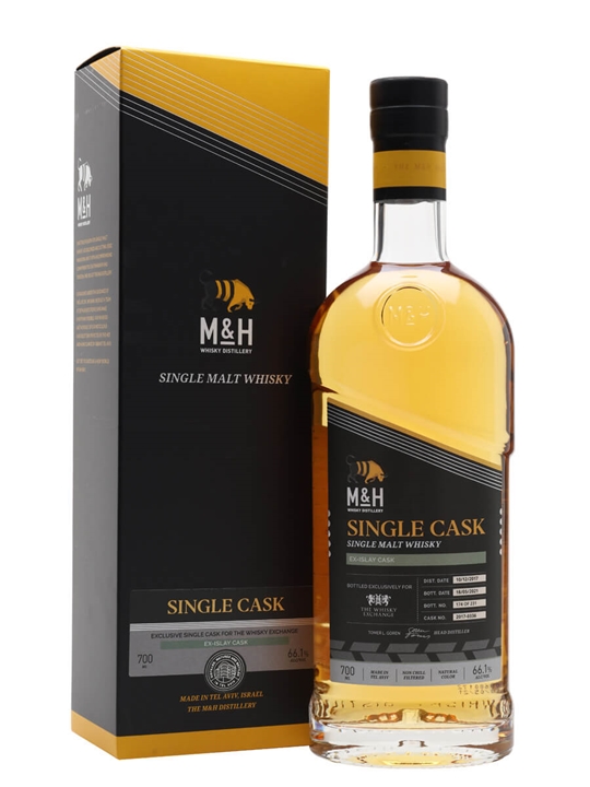 Milk & Honey 2017 Ex-Islay Cask / 3 Year Old / Exclusive to The Whisky Exchange Israeli Whisky - Single Malt Review