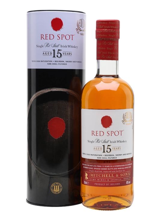 Red Spot 15 Year Old Irish Whiskey Single Pot Still Irish Whiskey - Irish Review