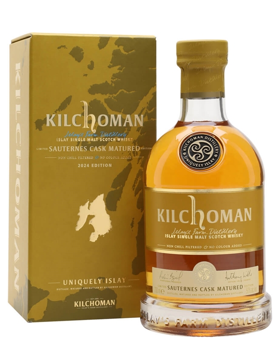 Kilchoman Sauternes Cask / 2024 Release Islay Whisky - Single Malt Review