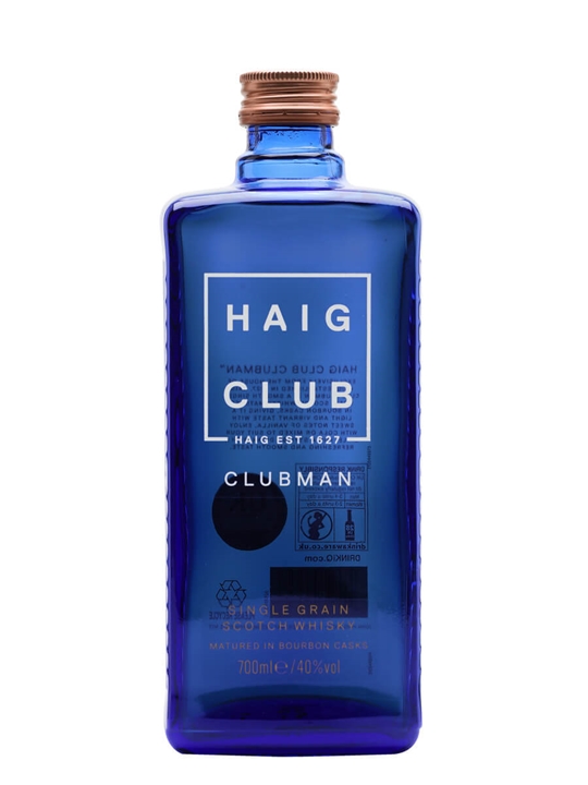 Haig Club Clubman Lowland Single Grain Scotch Whisky - Single Grain Review
