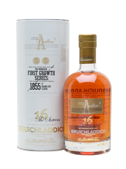Bruichladdich 16 Year Old First Growth 'Cuvee A' Pauillac Islay Whisky - Islay Review